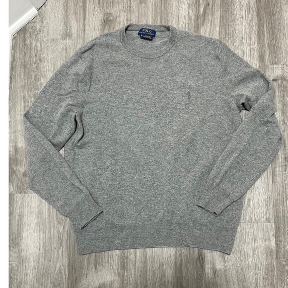 Polo Ralph Lauren Other - Polo by Ralph Lauren Gray Crewneck Sweater